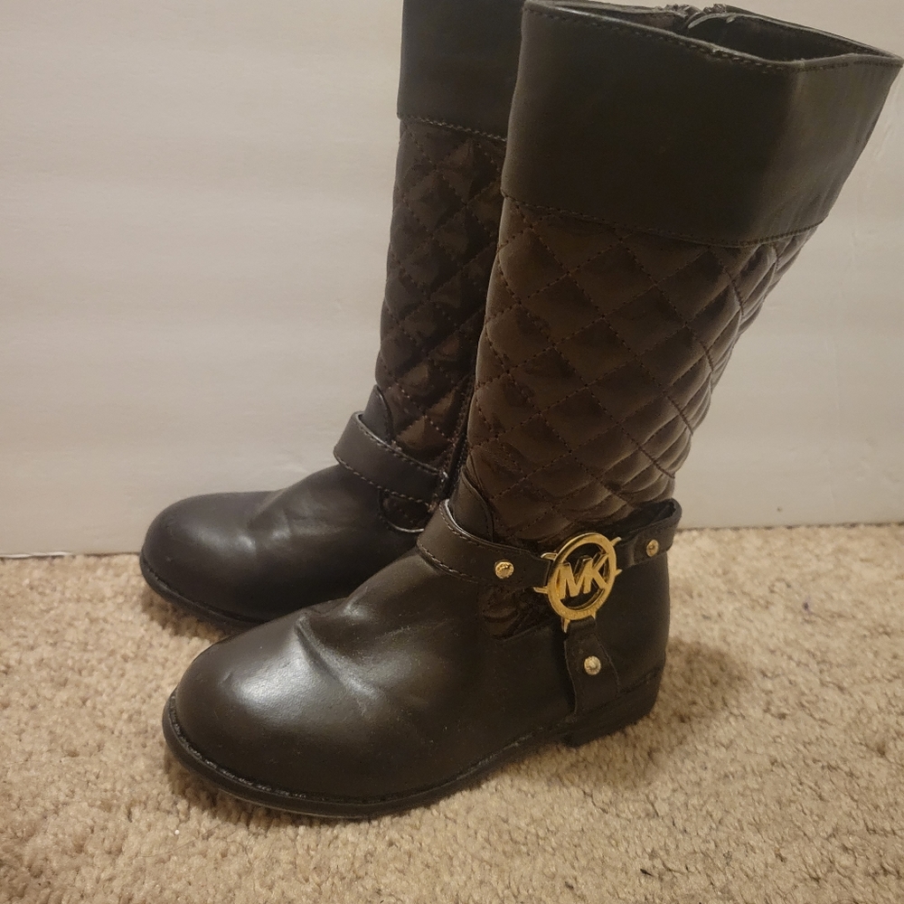 kids mk boots size 9